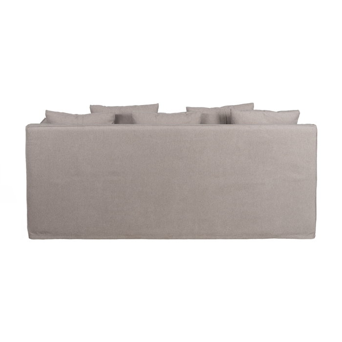 Sofá Taupe Tejido Salón 197 X 91 X 78 cm
