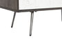 DKD Home Decor Aparador de Mango y Metal Blanco y Marrón