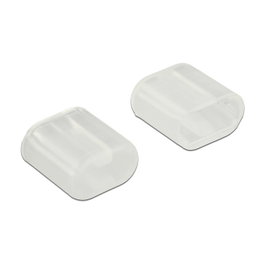 DeLOCK Cubierta antipolvo para Lightning™ 10 unidades transparente