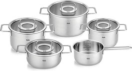 Fissler Pure Profi Set De 5 Piezas Tapa De Cristal FISSLER 08611505000/0
