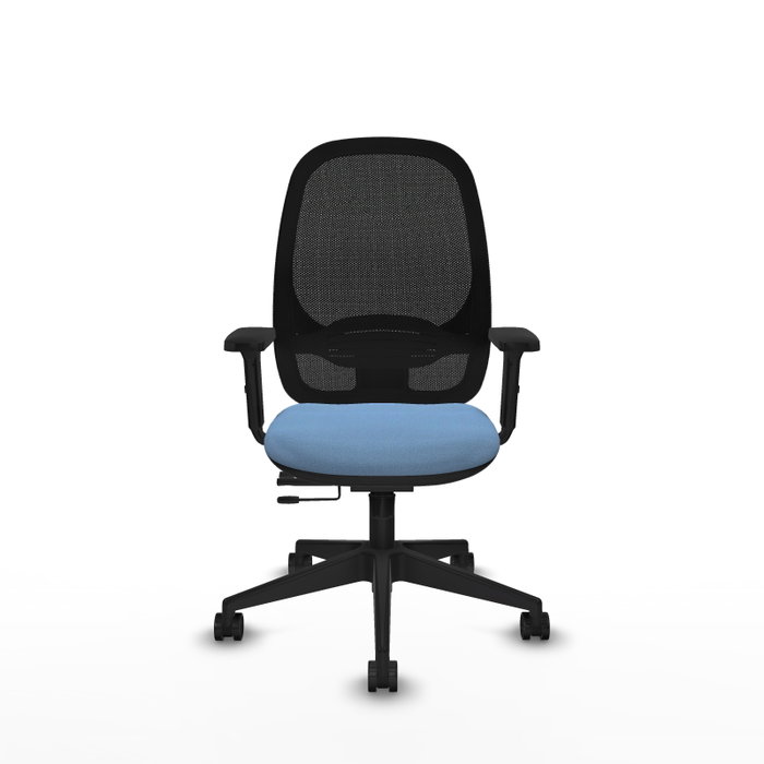 PIQUERAS Y CRESPO Silla de oficina Cilanco Azul cielo y Negro PIQUERAS Y CRESPO Silla de oficina Cilanco Azul cielo y Negro