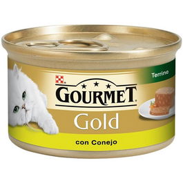 Gourmet Gold Conejo Caza Comida Húmeda para Gatos 24 latas x 85gr