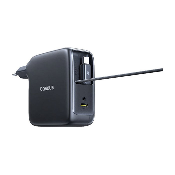 Baseus EnerCore CJ21 Cargador Retráctil 3C 67W EU Negro