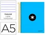 Antartik Cuaderno espiral A5 Micro azul 120 hojas 100 g