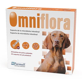 Hifarmax Omniflora 30 Sobres 2g Polvo Probiótico Prebiótico Diarrea Microbiota Intestinal