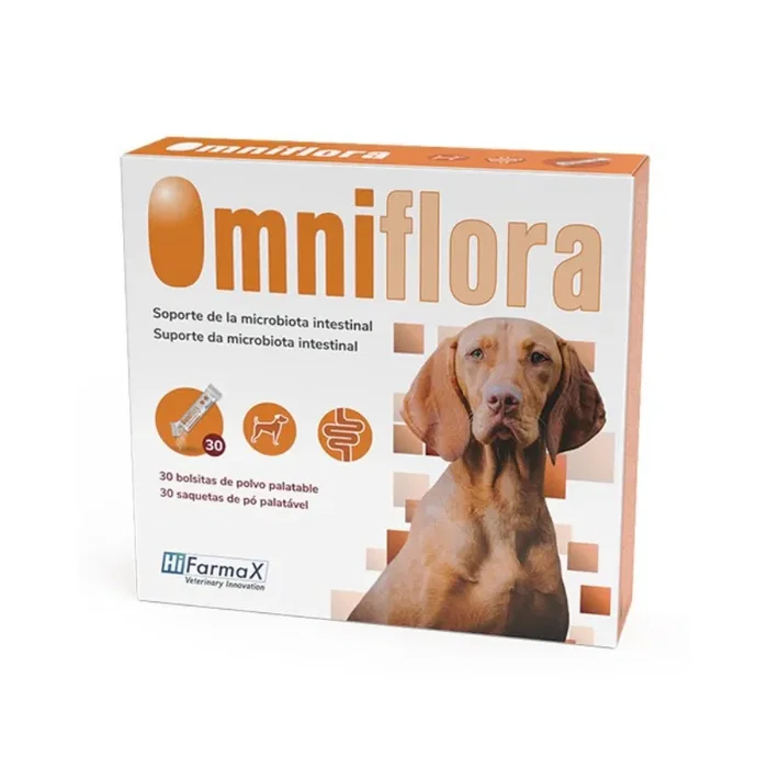Hifarmax Omniflora 30 sobres de 2g de polvo palatable