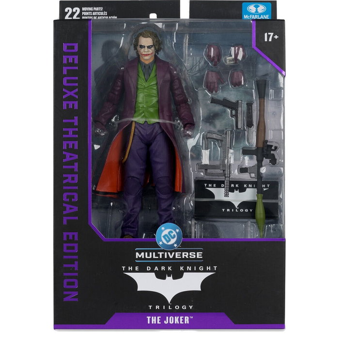 McFarlane Toys The Joker Deluxe Theatrical Edition - The Dark Knight