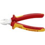 Knipex Tijeras de corte diagonal con aislamiento