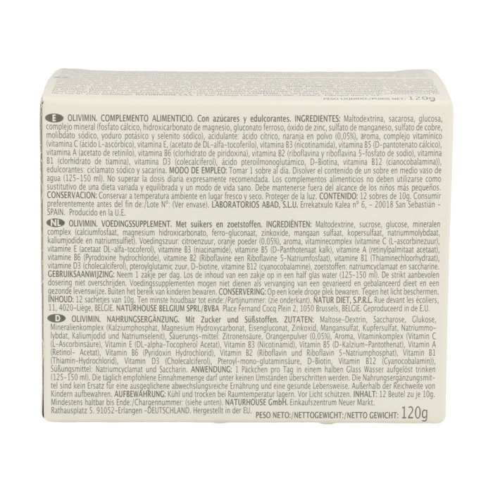 Abad Olivimin (antiguo Iroviton) 12 sobres