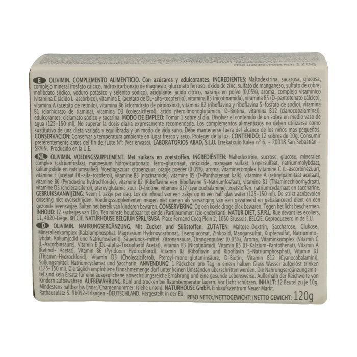 Abad Olivimin (antiguo Iroviton) 12 sobres