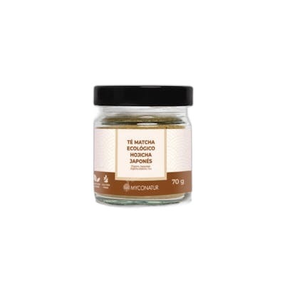 MYCONATUR Té Matcha Hojicha Japonés Ecológico Tostado Suave - 70 g MYCONATUR Té Matcha Hojicha Japonés Ecológico Tostado Suave - 70 g