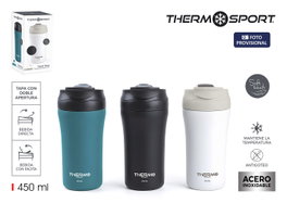 Thermosport Travel Mug Acero Cafe 3-Surt 450ml (Pack de 12 unidades) inevitablemente