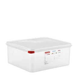 Araven OVIPLAS CUBETA C/T GN 2/3-150 - Cubeta con Tapa GN 2/3 en Polipropileno, 150x325x353 mm, Capacidad 13.5 Litros