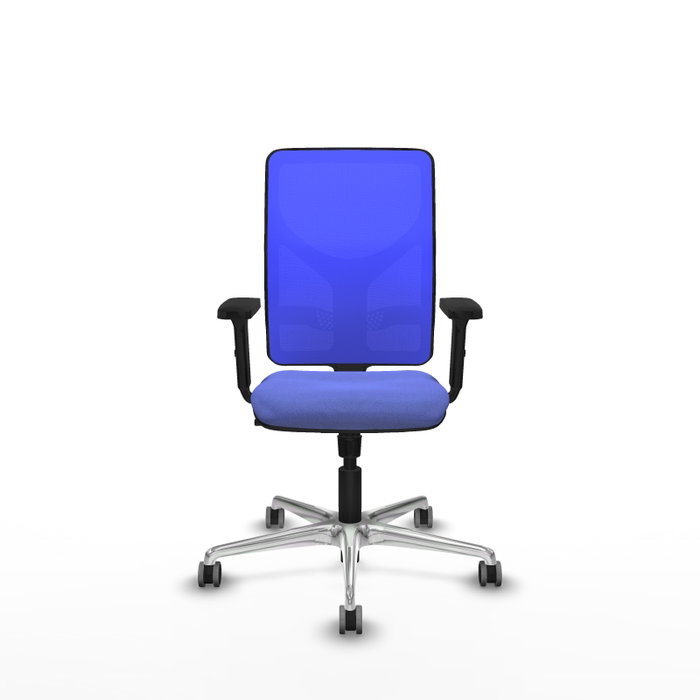PIQUERAS Y CRESPO Silla de oficina Motilla con mecanismo Sincro, Azul PIQUERAS Y CRESPO Silla de oficina Motilla con mecanismo Sincro, Azul