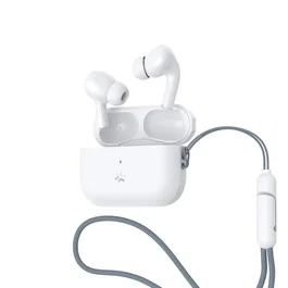 Celly Auriculares Inalámbricos Intrauditivos TWS HARMONYWH, Cancelación Activa de Ruido (ANC) y Ambiental (ENC), USB Tipo-C, Blanco, 5h Autonomía