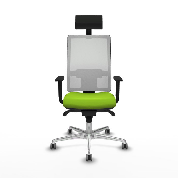 PIQUERAS Y CRESPO Silla de oficina Horna con mecanismo Sincro, Pistacho y Blanco PIQUERAS Y CRESPO Silla de oficina Horna con mecanismo Sincro, Pistacho y Blanco