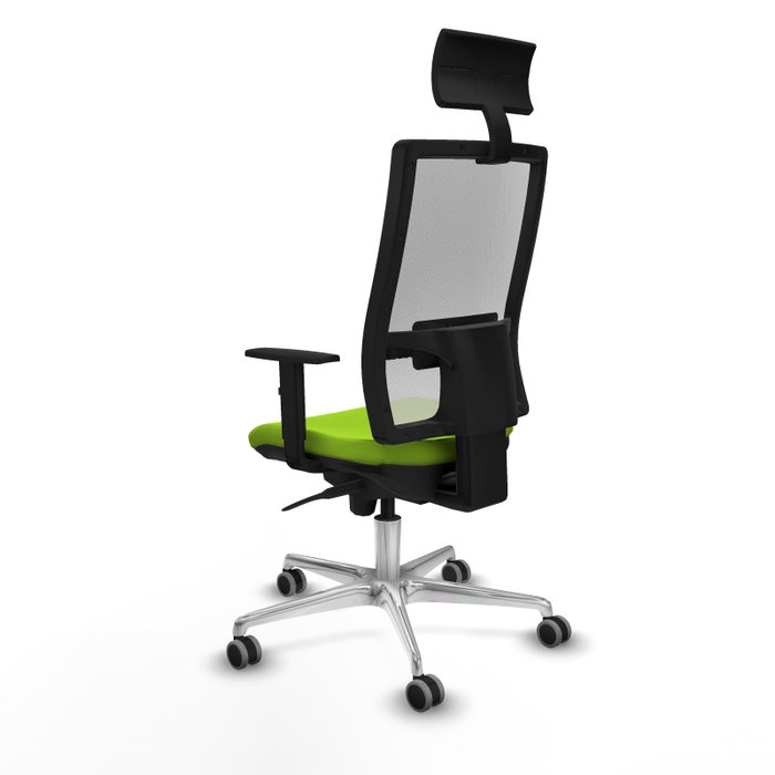 PIQUERAS Y CRESPO Silla de oficina Horna con mecanismo Sincro, Pistacho y Blanco PIQUERAS Y CRESPO Silla de oficina Horna con mecanismo Sincro, Pistacho y Blanco