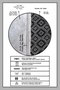 Mijölnir Juego Alfombrillas Baño 2 Piezas Poliéster Gris 60x100cm