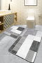 Mijölnir Juego Alfombrillas Baño 2 Piezas Poliéster Gris 60x100cm