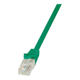LogiLink Patch Cable Cat.5e U/UTP 5,00m verde