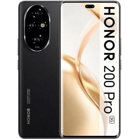 Smartphone Honor 200 Pro 12GB/ 512GB/ 6.78"/ 5G/ Negro Smartphone Honor 200 Pro 12GB/ 512GB/ 6.78"/ 5G/ Negro