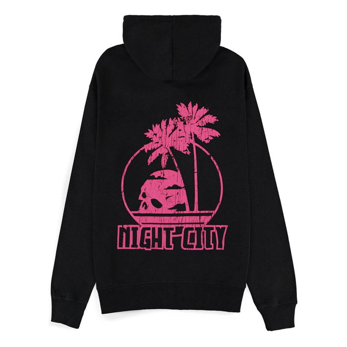 Cyberpunk 2077 Sudadera capucha Night City talla S Cyberpunk 2077 Sudadera capucha Night City talla S