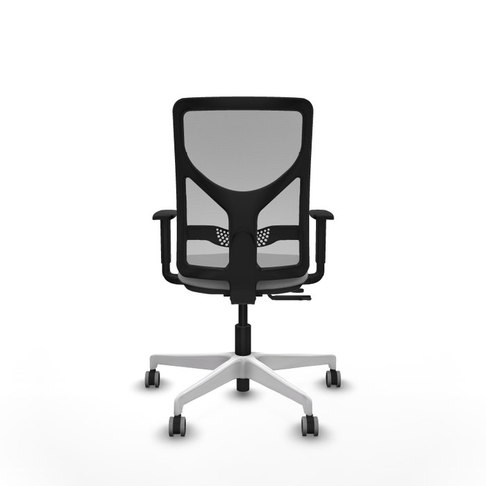 PIQUERAS Y CRESPO Silla de oficina Motilla Gris con mecanismo Sincro/Traslack