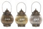 DKD Home Decor Decoración Luminosa LED Estilo Árabe Surtido de 3 Colores