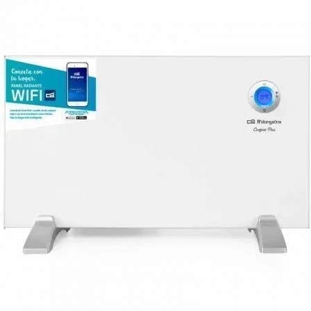 Orbegozo rew 1000 panel radiante wi-fi inteligente - control por voz - programacion diaria y semanal - deteccion de