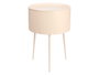 Giftdecor Mesa Auxiliar Redonda Beige 40x40x57 cm