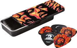 Dunlop Púas Jimi Hendrix Voodoo Fire (bote)