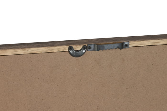 DKD Home Decor Cuadro Cristal Abeto 50x2,5x70 Florero Surtido de 2 Unidades