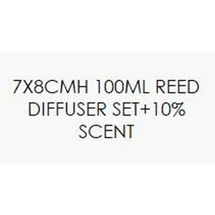 DKD Home Decor Ambientador de Cristal y Madera 100 ml Blanco