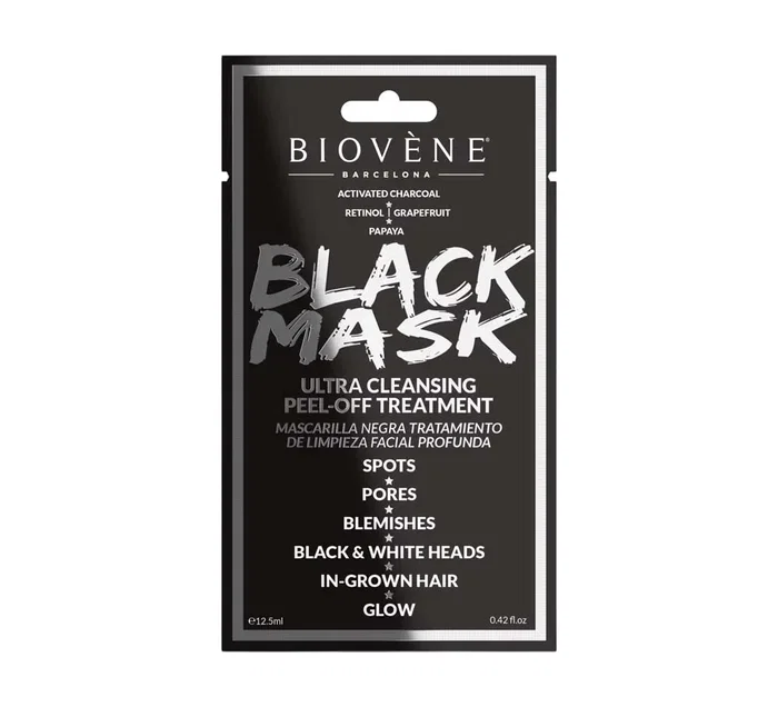 Biovene Black Mask Mascarilla peel-off de 12.5 ml Biovene Black Mask Mascarilla peel-off de 12.5 ml