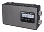 Panasonic RF-D10 Radio Personal Digital con Sintonizador DAB, DAB+ y FM, Pantalla LCD, Ecualizador, Color Negro