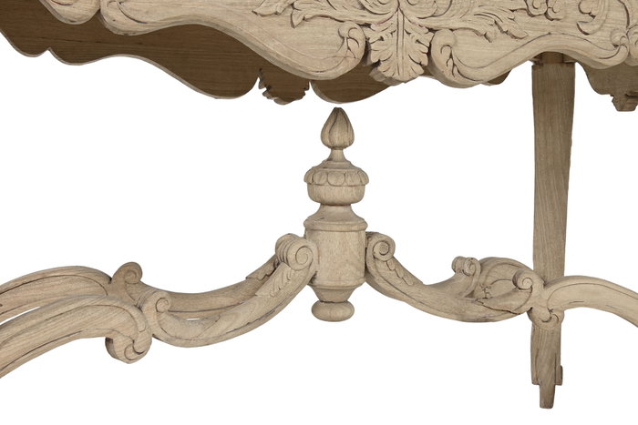 DKD Home Decor Consola Carved mango natural 2c24 tallado 50 x 81 x 122 cm