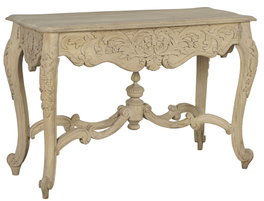 DKD Home Decor Consola Carved mango natural 2c24 tallado 50 x 81 x 122 cm