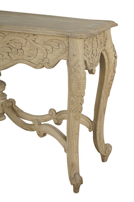 DKD Home Decor Consola Carved mango natural 2c24 tallado 50 x 81 x 122 cm