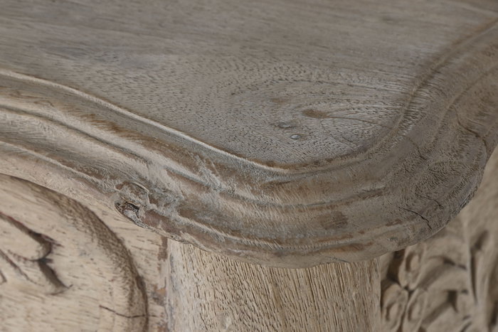 DKD Home Decor Consola Carved mango natural 2c24 tallado 50 x 81 x 122 cm