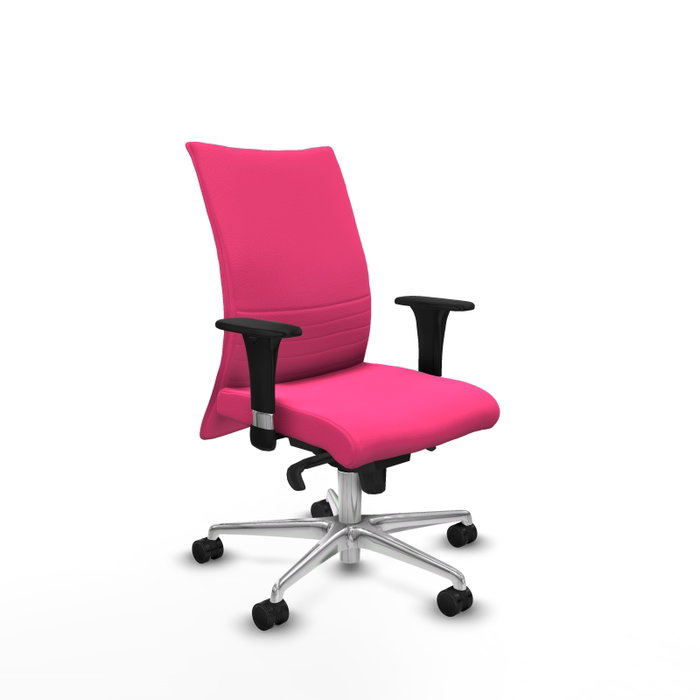 PIQUERAS Y CRESPO Silla Albacete Confidente Rosa con Mecanismo Sincro PIQUERAS Y CRESPO Silla Albacete Confidente Rosa con Mecanismo Sincro