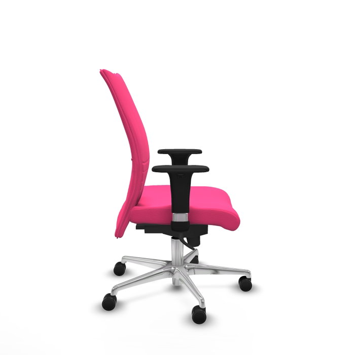 PIQUERAS Y CRESPO Silla Albacete Confidente Rosa con Mecanismo Sincro PIQUERAS Y CRESPO Silla Albacete Confidente Rosa con Mecanismo Sincro