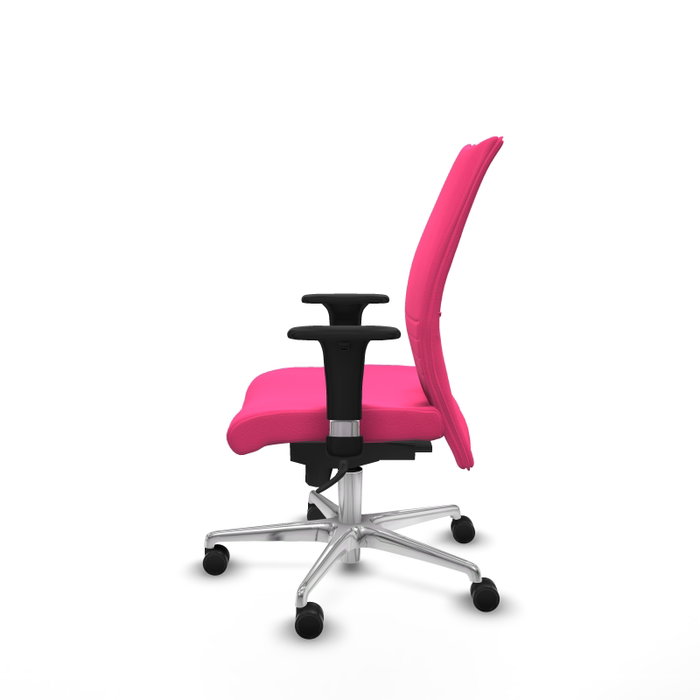 PIQUERAS Y CRESPO Silla Albacete Confidente Rosa con Mecanismo Sincro PIQUERAS Y CRESPO Silla Albacete Confidente Rosa con Mecanismo Sincro