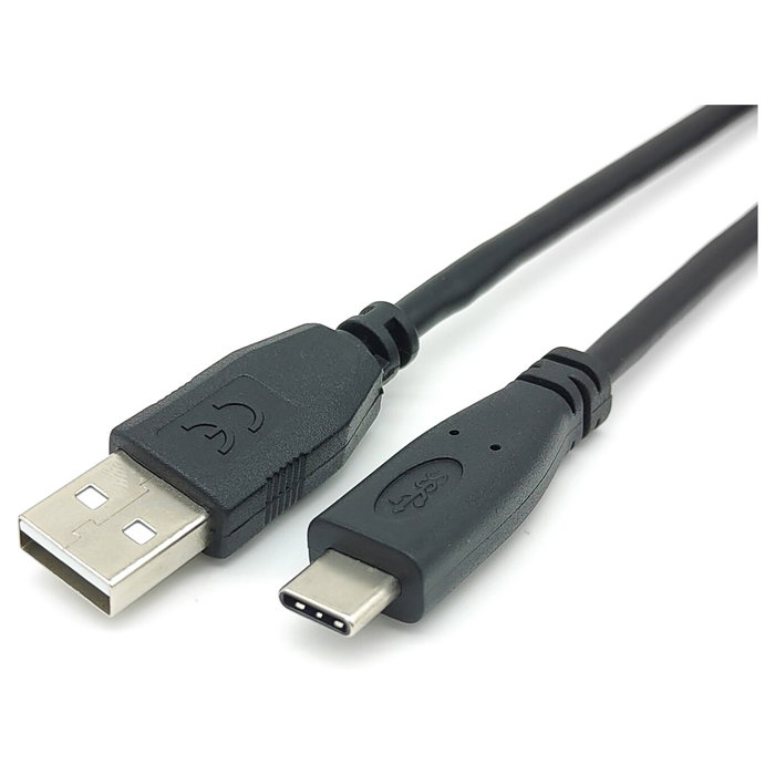 Equip Cable USB 2.0 de USB-A a USB-C de 2m Negro