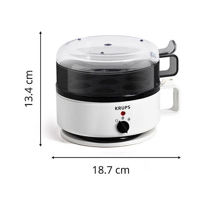 Krups EG 230115 Ovomat Super Hervidor de Huevos Blanco