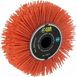 Fartools Cepillo de nailon abrasivo de precisión Ø120mm / L20mm