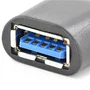 Ewent EW-100518-000-N-P - Adaptador USB-C Macho a USB 3.0 Tipo A Hembra con función OTG, Negro, 5 Gbit/s