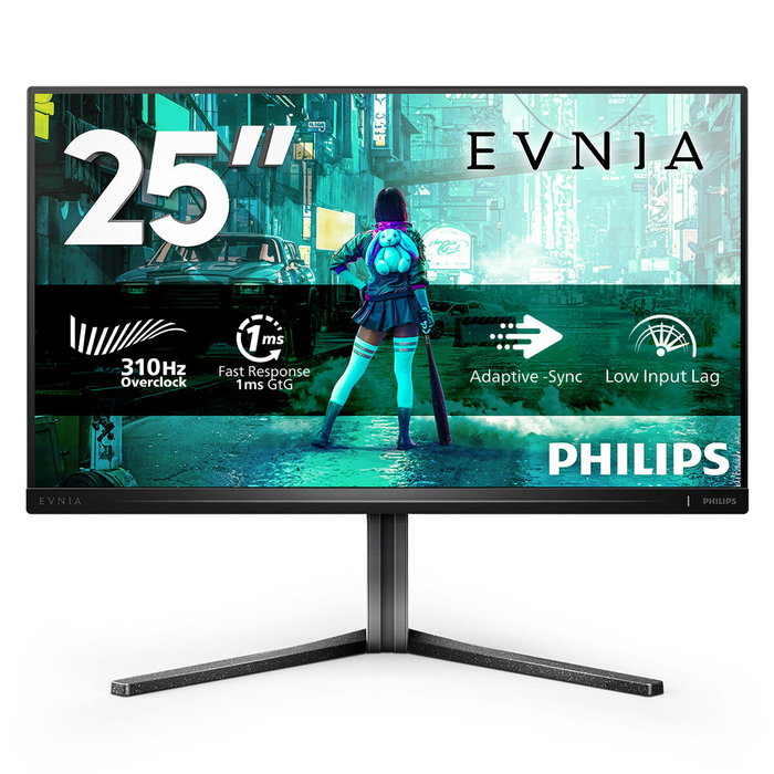 Philips Evnia 25M2N3200U/00 Monitor Gaming 24.5 Pulgadas Full HD Fast IPS 310Hz Black/Grey