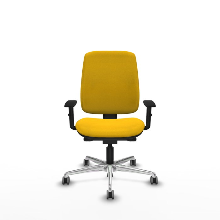 PIQUERAS Y CRESPO Alares Silla de oficina Traslack Bali amarillo
