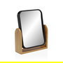 Versa Espejo de Mesa Negro 1x/3x 20 cm (2 Unidades)