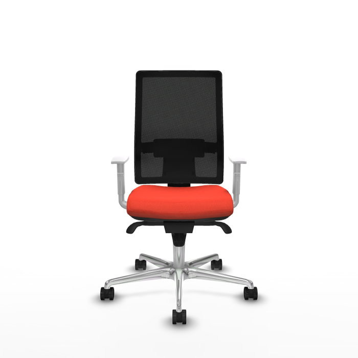 PIQUERAS Y CRESPO Silla de oficina Horna con mecanismo Sincro, Naranja oscuro y Negro PIQUERAS Y CRESPO Silla de oficina Horna con mecanismo Sincro, Naranja oscuro y Negro
